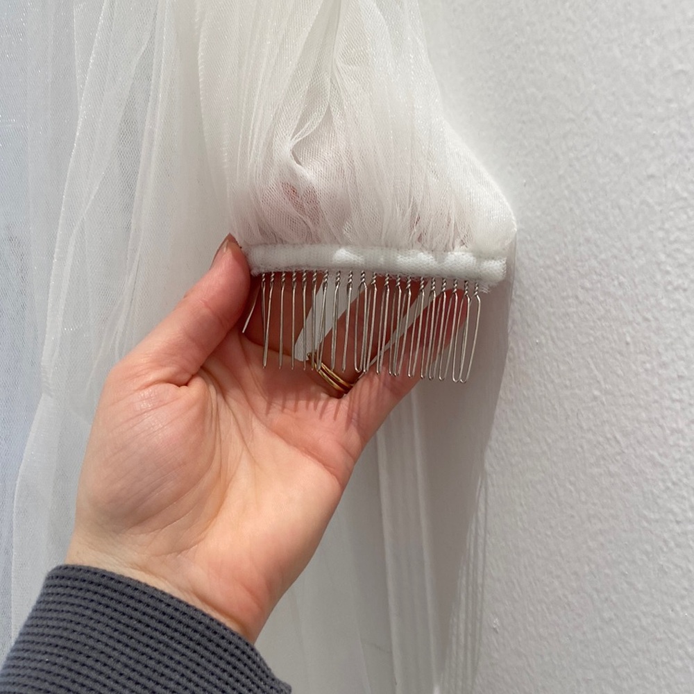 Cathedral bridal veil